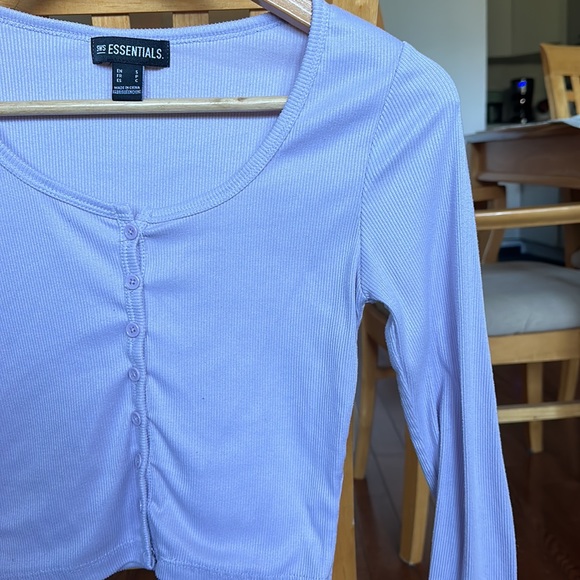 Long sleeve crop top - Picture 3 of 3